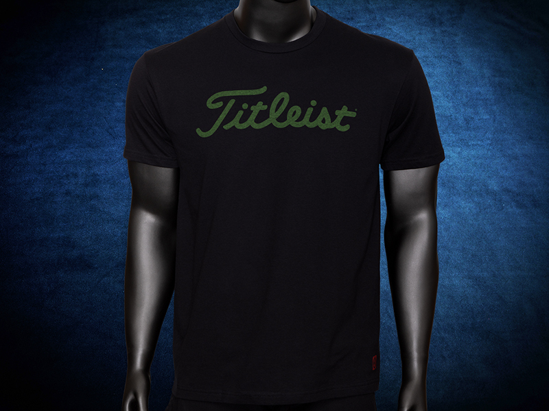 スコッティキャメロンT-Shirt - Green Titleist Script - Black Yahoo